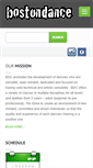 Mobile Screenshot of bostondanceco.com